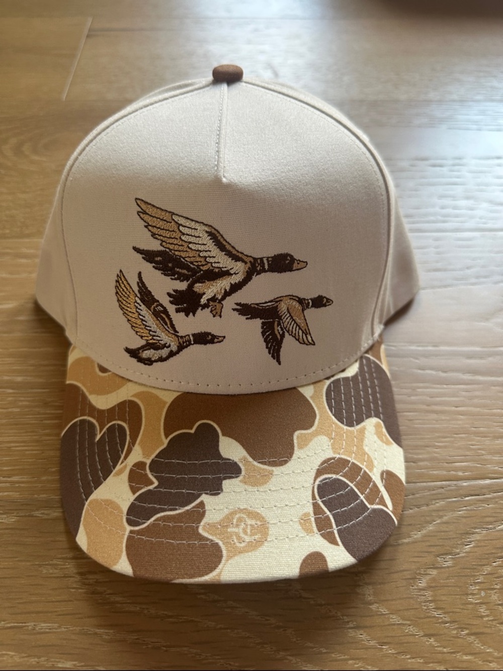 Out Yonder Duck Embroidered Camouflage Hat